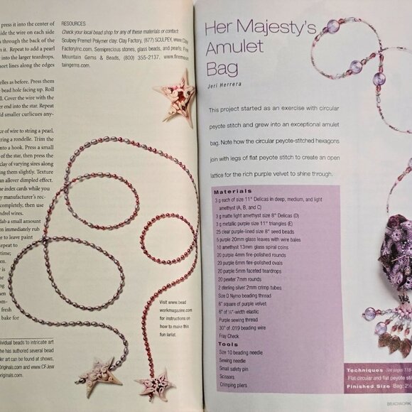 Beadwork Magazine October November 2005 Bring On The Bracelets - Picture 14 of 16